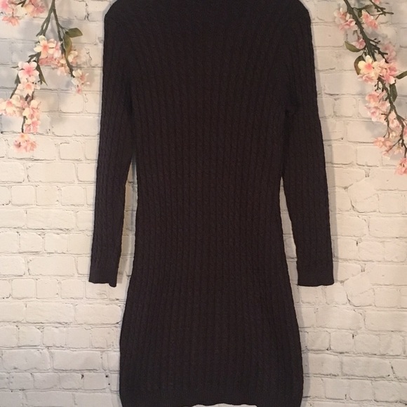 Calvin Klein Medium Grey Sweater Dress -medium - Picture 2 of 4